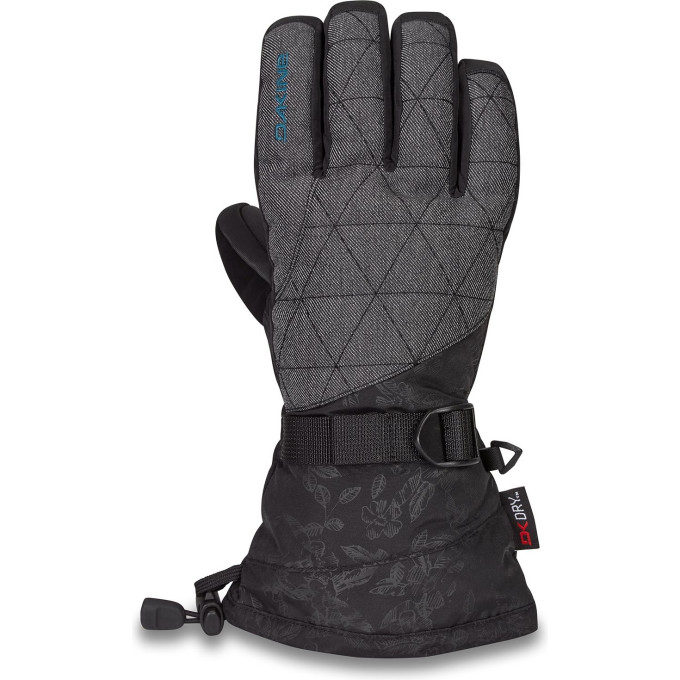 Перчатки женские DAKINE OMNI GLOVE BLACK EMBOSS Размер S 1100525 (0610934657098)